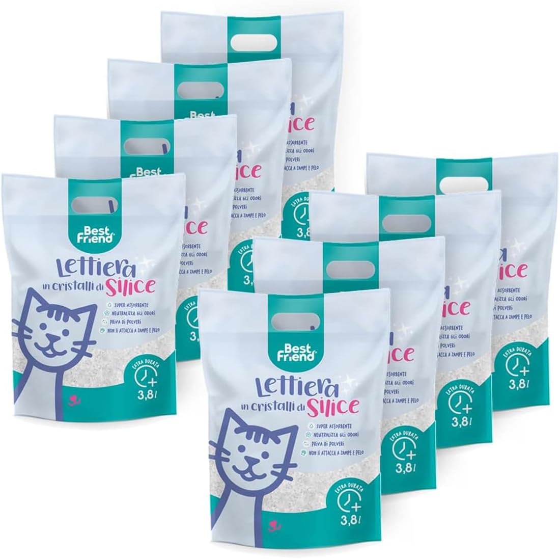 best friend lettiera in cristalli di silice 3,8l best friend lettiera in cristalli di silice 3,8l